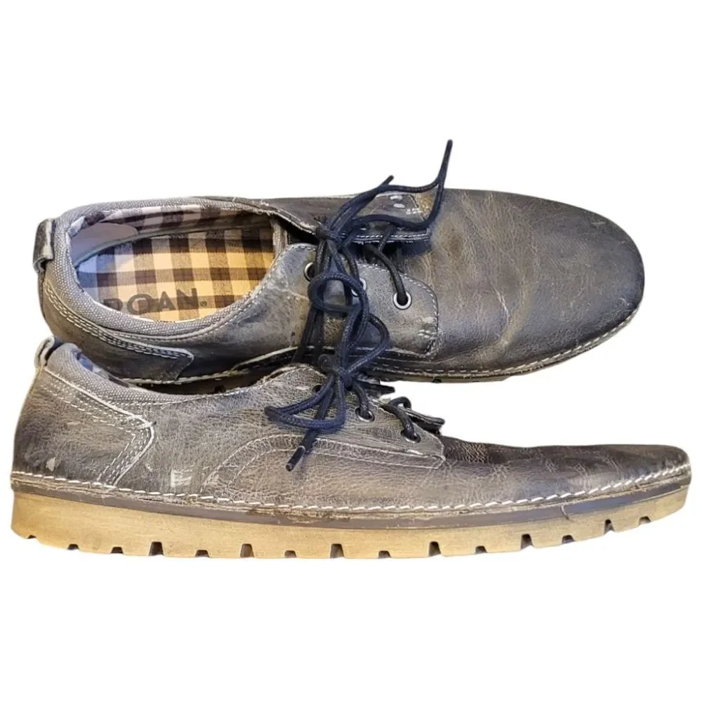 Roan By BedStu Arlo Charcoal Grey Oxford Shoes Size US 12